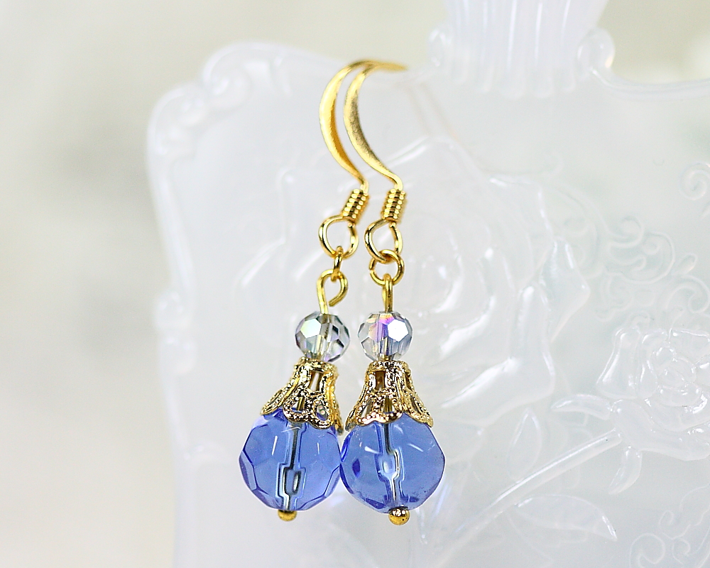 Blue Drops Earrings